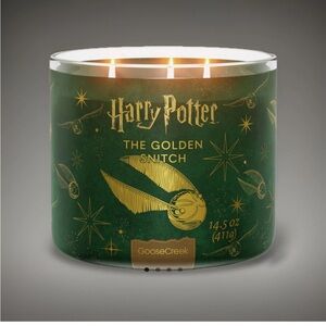 Goose Creek 3-Wick Candle- Harry Potter- The Golden Snitch (14.5 oz)